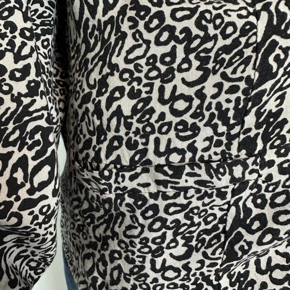 Torrid Leopard Print Drapey Open Front Cardigan T… - image 5